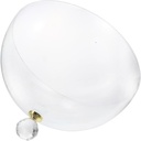 Acrylic Cake Cover Stand for Cake Dessert Protective Cover Carrier Lid Food Round Handle Dustproof and Bug