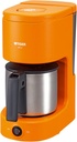 Tiger coffee maker stainless server type (for 1-6 cups) Orange ACC-S060-D