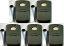 3089 Linear 5-Pack Multi-Code Gate Garage Door Opener 1 Button Remotes MCS308911