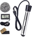 BlueStars 2000W Immersion Water Heater - 304 Stainless Steel Anti-scalding Bucket Electric Heater - Portable Water Heater with Digital LCD Thermometer for Bathtub & Pools