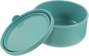 PRETYZOOM Silicone Pizza Dough Proofing Box Airtight Fermentation Container for Artisan Bread Croissants Pizza Dough Stackable Design Capacity Mint Green