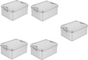 5pcs Box Tinplate Candy Box Small Tin for Wedding Candy Metal Tins Cookie Storage Decorative Storage
