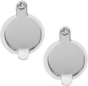 Replacement Peephole Viewer Cover Set Discreet Door Hole Cover for Home Security