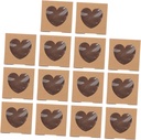 Cabilock 14pcs Cookie Boxes Window Lids Cake Slice Container Bakery Wrapping Box Packaging Container Candy for Events Birthday Wedding