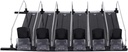 Black Drink Organizer Refrigerator Self Push Drink Pusher Can Dispenser Soda Rack Adjustable Automatic Drink Pusher, Self Push Can Organizer for Refrigerator (31cm)
