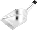 1pc Stainless Steel Tea Scoop Multipurpose Food Shovel for Ice Dried Fruit Pet Food Comfortable Handle