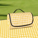 Extra Large Picnic Outdoor Blanket,2 Mx1.5 M Waterproof Foldable Blankets Gingham Picnic Mat for Beach, Camping Grass Lawn Park Accessories Cute Couples Gift Ideas Wedding Registry