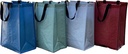 Standard Size Assorted Color 4 Pack, blue, red, gray and green (74054)