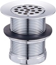 Kingston Brass KBU1001 Seattle 2-Inch Brass Grid Bar/Utility Sink Drain, Polished Chrome