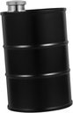 OUNONA 750ml Large Capacity Metal Flask Camping Pocket Flask for Liquor Wine Juice