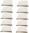 100 Pcs Triangular Storage Boxes with Lids Lightweight and Cake Packaging and Cupcakes for Parties and Events