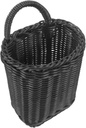 Hanging Vegetable Basket Wall Hanging Flower Basket Kitchen Seasoning Storage Rattan