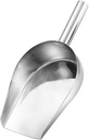Ice Cube Shovel Scoop Flat Base Shovel Rice Scoop Ice Scooper Freezer Comfortable Handle for Easy Use