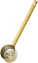 Practical Long Handled Measuring Spoon Stainless Steel Versatile Scoop For Coffee(Gold 8g)