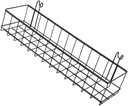 Metal Wire Hanging Storage Basket Grid Baskets with Hooks Wire Storage Bin Home Decor Hanging Wall Baskets for Office Kitchen