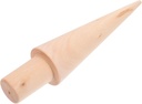 Wooden Waffle Cone Maker Solid Wood Cone Shaper for Ice Cream Simple and Efficient Kitchen Baking Accessory