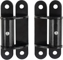 Heavy Duty 7” Face Mount Bolt on Weld on Roller Bearing Gate Hinges for Large Heavy Driveway Gates Up to 1100 Pounds, 2062P Lubricable Iron Gate Hinge (1 Pair)