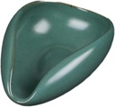 Coffee Bean Weighing Bowl Ceramic Single Dosing Tray Barista Tools Modern Coffee Bean Dosing Cup for Household Office, Green