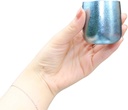 TIBROMTACK Titanium Espresso Cups, Double Wall Insulated Espresso Shot Cup 1.8 fl oz Suit for Espresso Machine Accessories (Blue)