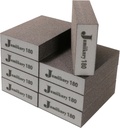 8Pcs 180 Grit Sanding Blocks, Jamiikury Fine Sanding Sponge Washable and Reusable, Wet Dry Sandpaper Sponge for Wood Metal FurniturePaint and Drywall