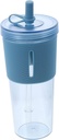 Elegant Large Straw Cup Cover 710ml Acrylic Water Bottle for Outdoor Sports