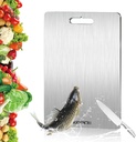 Titanium Cutting Board,Cutting Boards for Kitchen,Dishwasher Safe, Double-Sided, Suitable for Fruits, Vegetables, Meat, Outdoor, Housewarming Gifts, Etc(13.4″x9.1″)