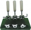 Full Set Front Panel Discharge Valve Style Replacement With Handles,Compatible for Xueqi,Compatible for Lecon Ice Cream Machines