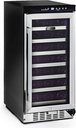 Whynter BWR-33SD 33 Bottle Built-In Wine Refrigerator, Multicolor
