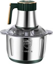 Powerful 5L Food Processor & Electric Meat Grinder - Automatic Mincer for Vegetables, Fish, Chicken & Nuts - Visible Design for Easy Use, Ideal for Home Cooking