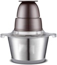 Food Processor, Household Electric Automatic Meat Mincer, Stainless Steel Meat Grinder, Meat, Vegetable, Fruit and Nut Mincer