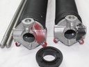 SS Pair of 243 X 1 3/4" X 30" - 40" Garage Door Torsion Springs with Winding Bars - Size 40