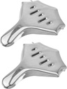 2 Pcs Handheld Stainless Steel Lemon Juicer Manual Citrus Press Squeezer for Juice Fruit Extractor for Home and Kitchen Use