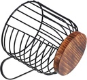 Snacks Candy Organizer Holder Basket Capsules Display Holder Bar Accessory Easy Clean Iron Fruit Basket