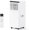 GAOMON 8000 BTU Portable Air Conditioner with Cool/Dry/Fan Mode, 3-in-1 Free Standing Portable AC Unit with Remote Control, Cools Up to 350 Sq.Ft with Sleep Mode,2 Fan Speed for Bedroom Office Home