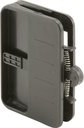 Prime-Line A 147 Sliding Screen door Handle and Internal Latch, Black Plastic (1 Set)