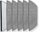 Replacement Mop Pads Compatible with Shark AV2800ZE RV2820YE RV2820ZE AV2820S AV2820AE RV2800AE RV2800S PowerDetect Never Touch Pro Robot Vacuum,Washable Reusable Replacement Microfiber Soft Mop Pads