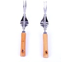 Hand Weeder Tool for Garden Efficient Weed Puller with Curved Base for Easy Root Removal for Home Patio and Courtyard Gardening Silver