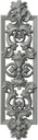 Ekena Millwork 5 7/8"W x 22 1/4"H x 1"P Avery Onlay