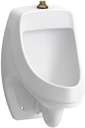 KOHLER 5452-Et-0 Dexter Wall-Mount 0.125 Gpf Urinal With Top Spud, One Size, White