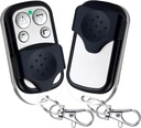 Cloning Remote Control Keychain, Replacement Garage Door Electric Gate, Duplicates and Replaces Original Factory Remote Controls for Vehicle Central Locking Systems, Electronic Garage Doors (Arrow)