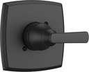 Replacement for D Faucet 14 Series Single-Function Shower Valve Trim Kit, Matte Black Shower Trim Kit Shower Handle T14064-BL(Without Cartridge)