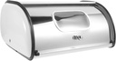 Garneck Household Stainless Steel Bread Box with Storage Capacity Multi Function Container for Storing Bread Snacks and Kitchenware for Home Bakery and Shop