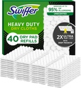 Swiffer Sweeper Heavy Duty Mop Pad Refills for Floor Mopping and Cleaning, All Purpose Multi Surface Floor Cleaning Product, 20 Count, 2 Pack