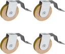 4 Pack Sliding Screen Door Tension Spring Fits for Academy Doors, Replaces B 638, B 687, B 639 and B 756 Used on Both Top and Bottom, 1" Concaved Steel Ball Bearing