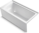 Kohler 1946-RA-0 Archer® 60" x 30" alcove bath right drain, White