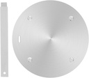 11inch Stainless Steel Induction Cooktop Mat, Induction Converter Heat Diffuser Simmer Ring Plate, Induction Cooktop Heat Diffuser Induction Plate with Handle Adapter Converter (28cm/11inch)