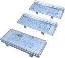 NEW 2 Pcs W10515057 & 1 Pc W10515058 LED Light SET With Tapered Lens and Bezel compatible for Whirlpool, Kenmore, Maytag, KitchenAid, Refrigerators, WPW10515057 AP6022533 PS11755866