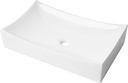 ALFI brand ABC904 Bathroom Sink, White