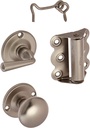 National/Spectrum Brands HHI N100-013 Satin Nickel Screen Door Kit with Screws