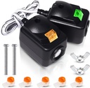 1x 820CB For Liftmaster Garage Door Sensor Replacement, Garage Door Sensors Replacement For Craftsman Garage Door Sensor, Garage Sensor Compatible with Chamberlain Liftmaster Sears Garage Door Opener.